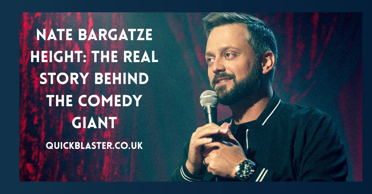 how tall is nate bargatze