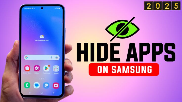 how to hide apps on android